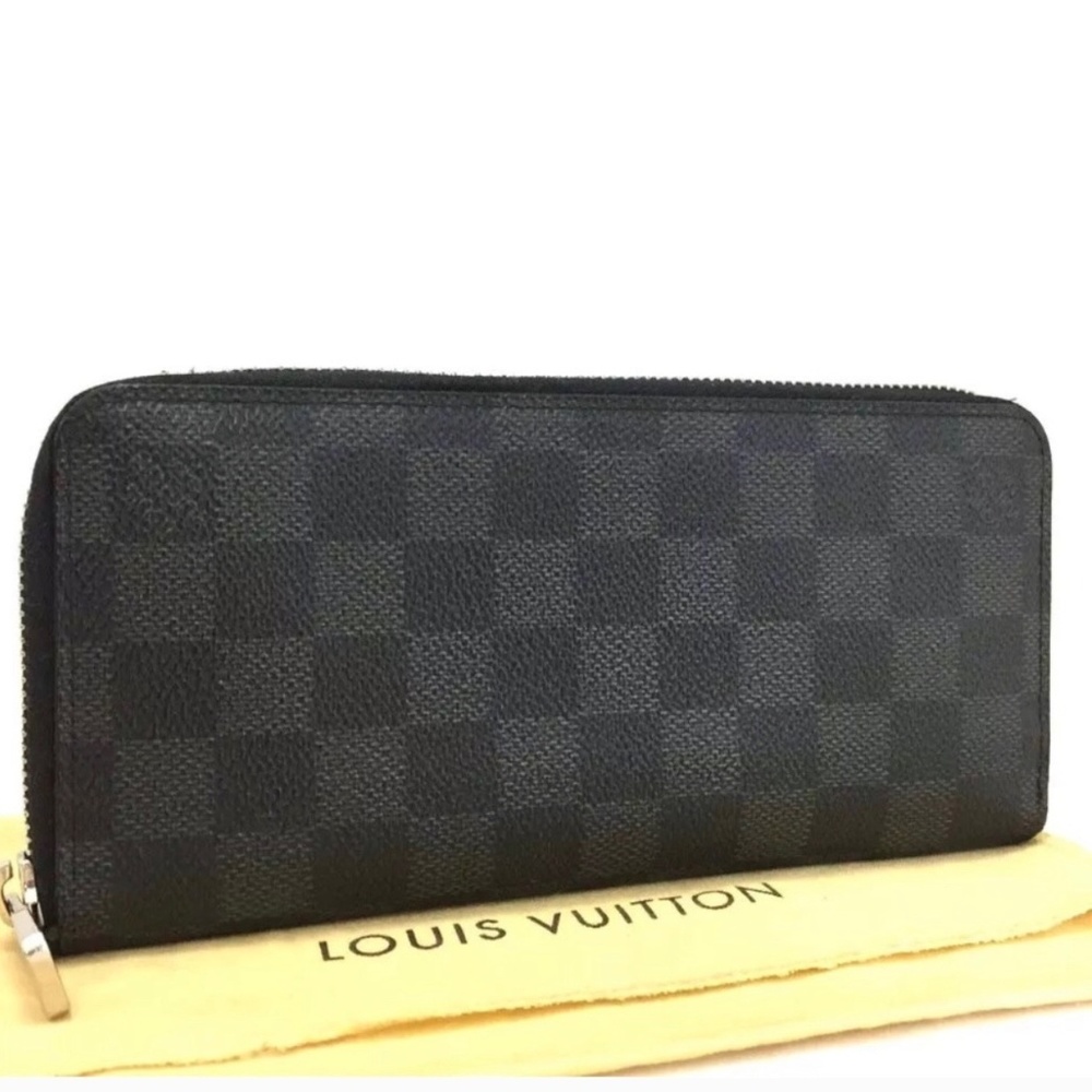 Louis Vuitton Damier Graphite Zippy Long Wallet